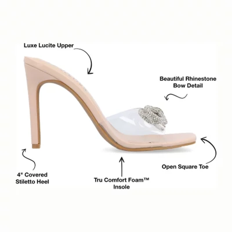 Journee Collection Womens Fenella Heeled Sandals
