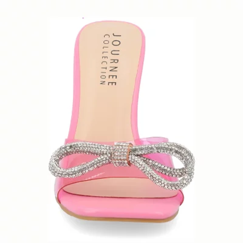 Journee Collection Womens Fenella Heeled Sandals