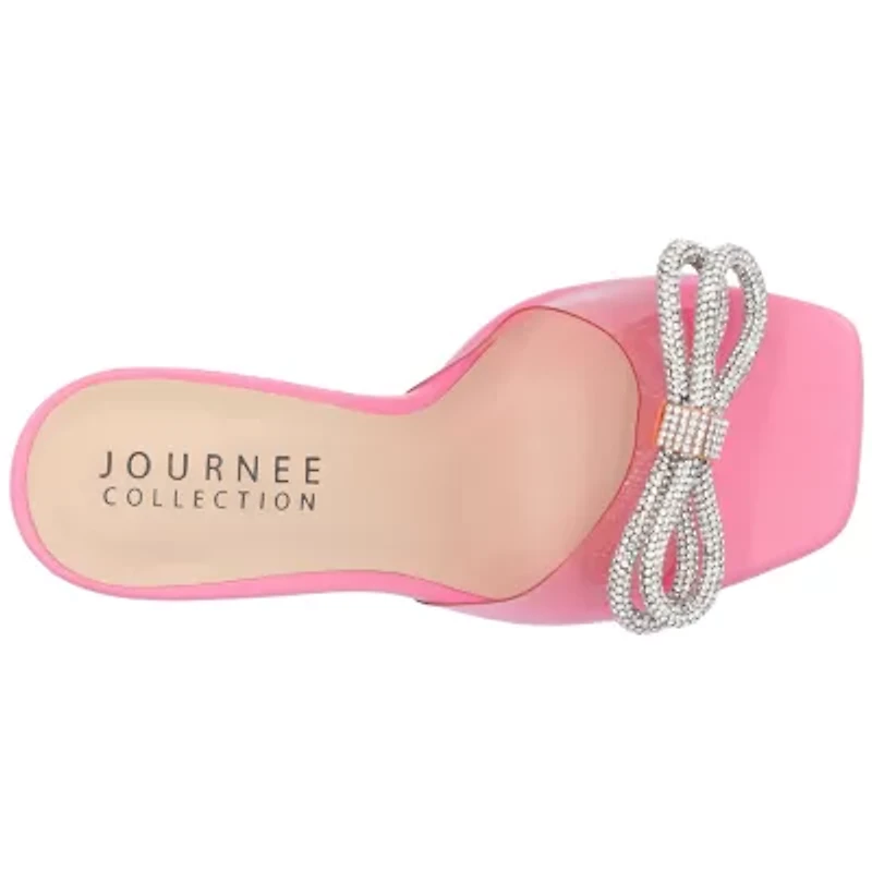 Journee Collection Womens Fenella Heeled Sandals