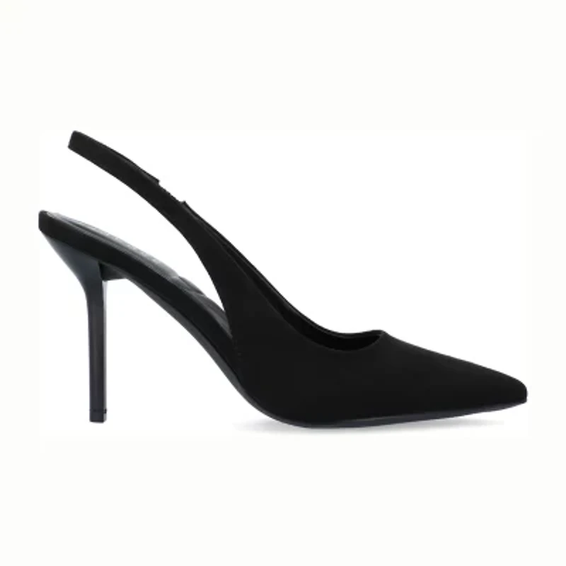 Journee Collection Elenney Womens Pointed Closed Toe Stiletto Heel Pumps
