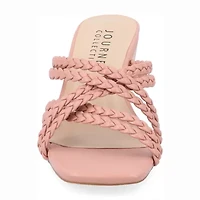 Journee Collection Womens Baylen Wedge Sandals