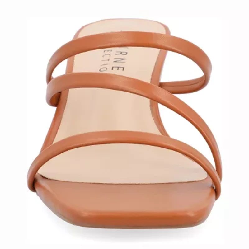 Journee Collection Womens Takarah Wedge Sandals