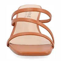 Journee Collection Womens Takarah Wedge Sandals
