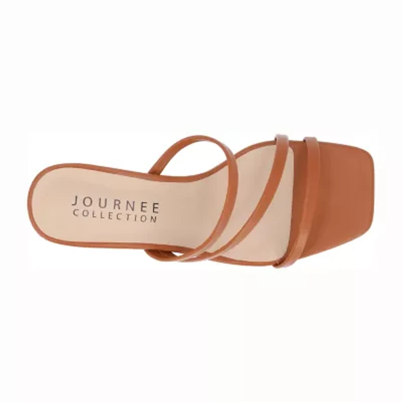 Journee Collection Womens Takarah Wedge Sandals