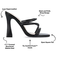 Journee Collection Womens Louisse Heeled Sandals