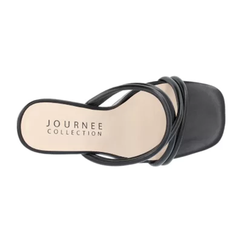 Journee Collection Womens Louisse Heeled Sandals