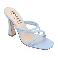 Journee Collection Womens Louisse Heeled Sandals