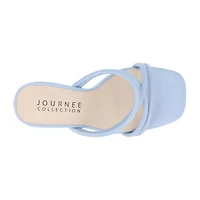 Journee Collection Womens Louisse Heeled Sandals