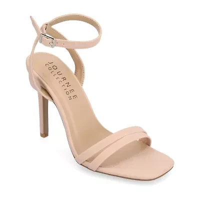 Journee Collection Womens Yevva Heeled Sandals