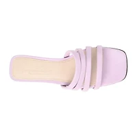 Journee Signature Womens Cendi Slide Sandals