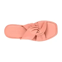 Journee Signature Womens Kanndice Flat Sandals