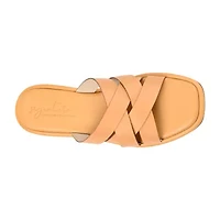 Journee Signature Womens Parkker Slide Sandals