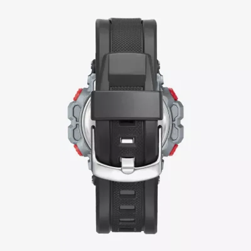 Armitron Mens Chronograph Black Strap Watch 40/8486rbk