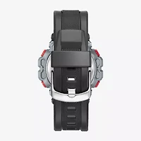 Armitron Mens Chronograph Black Strap Watch 40/8486rbk