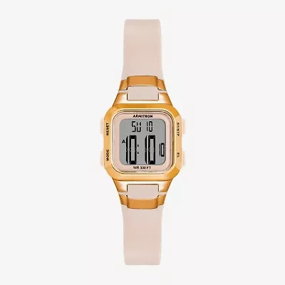 Armitron Womens Chronograph Pink Strap Watch 45/7139pbh