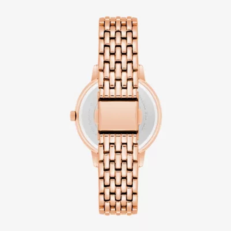 Armitron Womens Rose Goldtone Stainless Steel Bracelet Watch 75/5887mprr