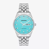 Armitron Womens Silver Tone Bracelet Watch 75/5849lbsv