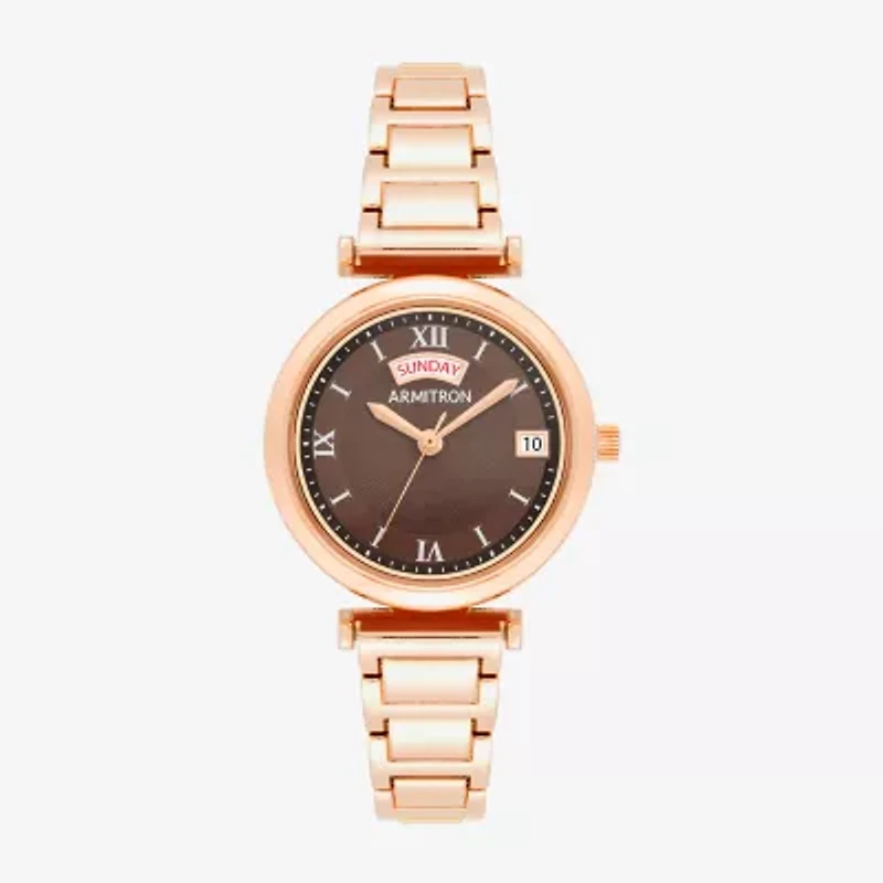 Armitron Womens Rose Goldtone Bracelet Watch 75/5888bnrg
