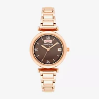 Armitron Womens Rose Goldtone Bracelet Watch 75/5888bnrg