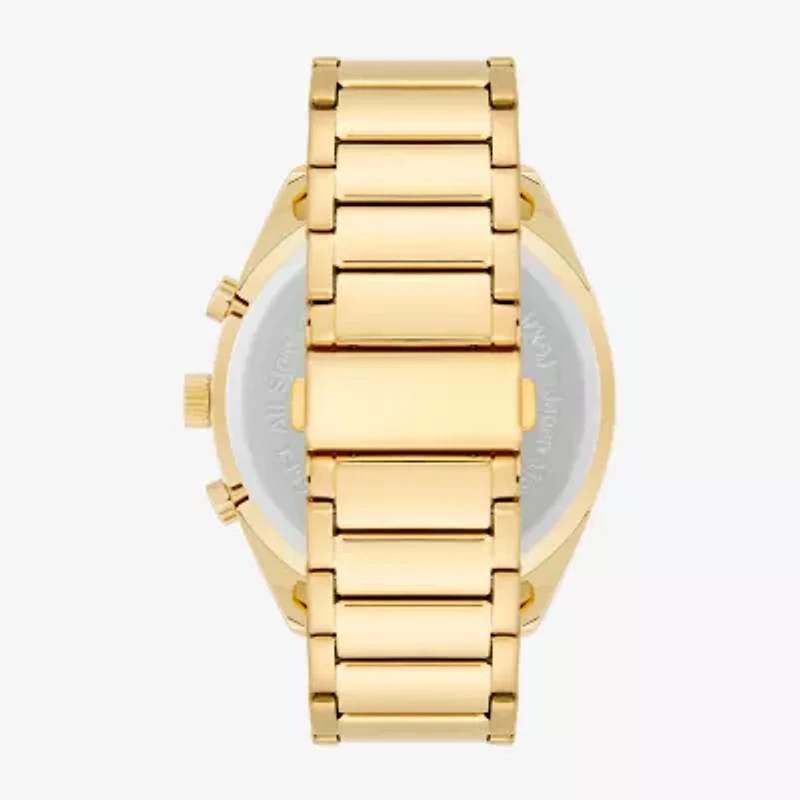 Armitron Mens Gold Tone Stainless Steel Bracelet Watch 20/5555chgp