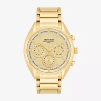 Armitron Mens Gold Tone Stainless Steel Bracelet Watch 20/5555chgp