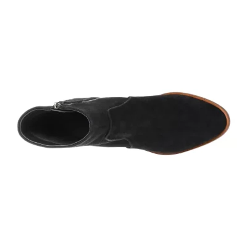 Journee Signature Womens Airly Stacked Heel Booties