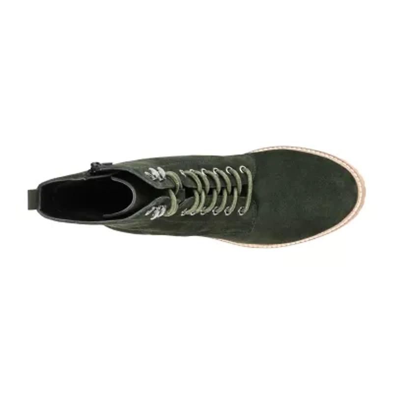 Journee Signature Womens Malle Stacked Heel Booties