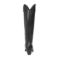 Journee Signature Womens Pryse Block Heel Dress Boots