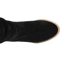 Journee Signature Womens Syrinn Stacked Heel Slouch Boots