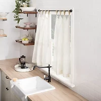 No 918 Brinley 2-pc. Tab Top Window Tier