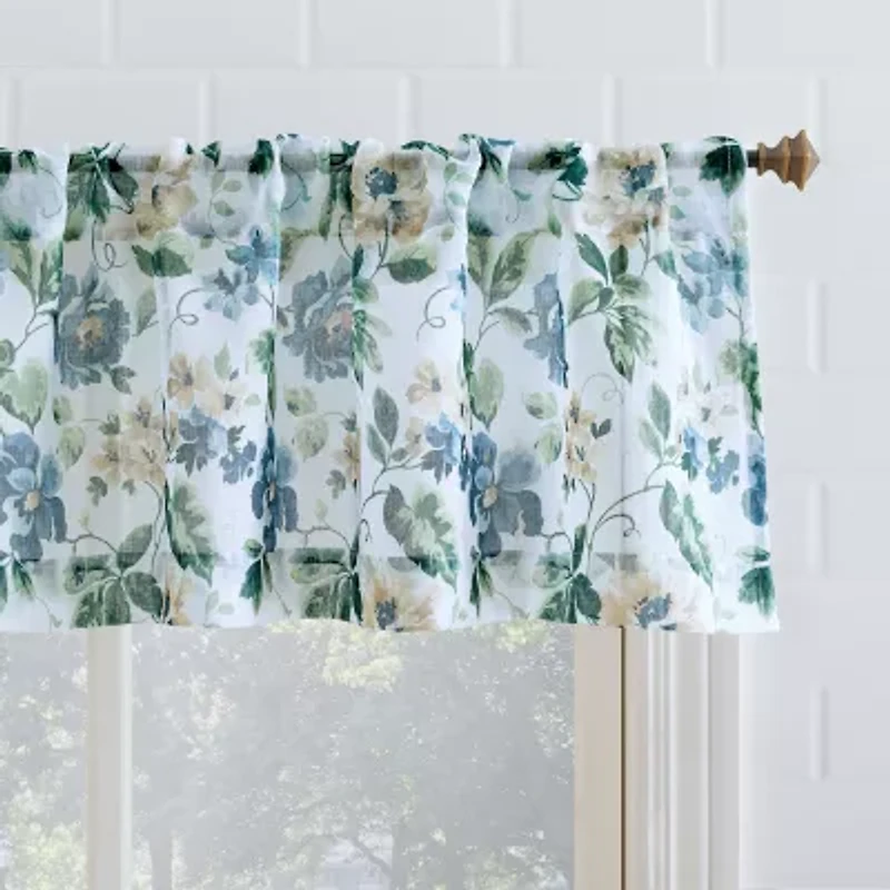 No 918 Delana Rod Pocket Tailored Valance