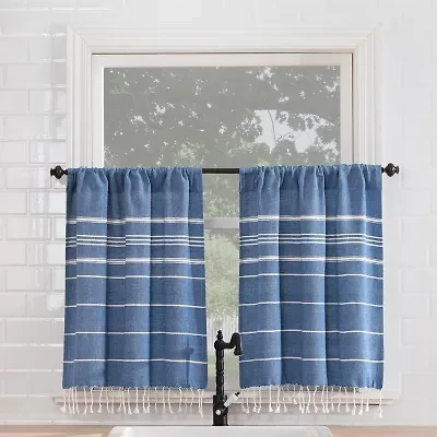 No 918 Kinsey 2-pc. Rod Pocket Window Tier