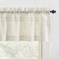 No 918 Teagan 2-pc. Rod Pocket Window Tier