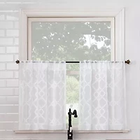 No 918 Tasha 2-pc. Rod Pocket Window Tier