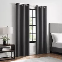 Eclipse Welwick Magnitech Grommet Top 100% Blackout Single Curtain Panel