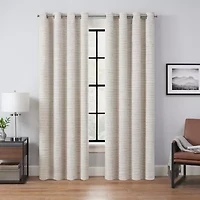 Eclipse Branson Magnitech Grommet Top 100% Blackout Single Curtain Panel