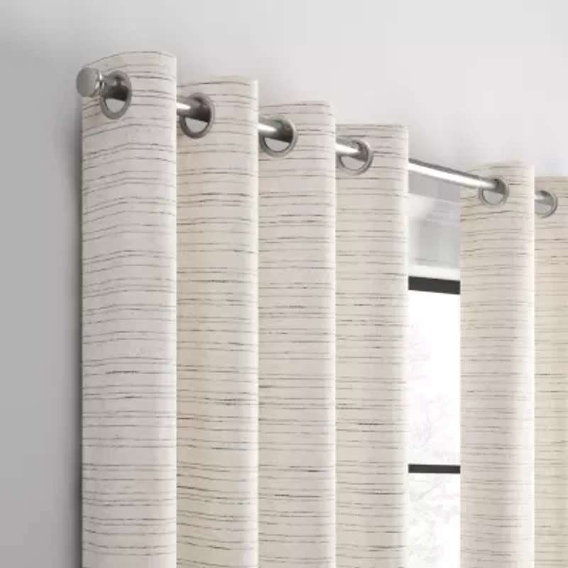 Eclipse Branson Magnitech Grommet Top 100% Blackout Single Curtain Panel