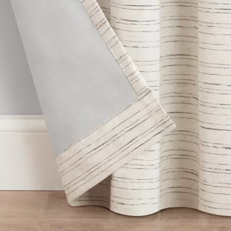 Eclipse Branson Magnitech Grommet Top 100% Blackout Single Curtain Panel