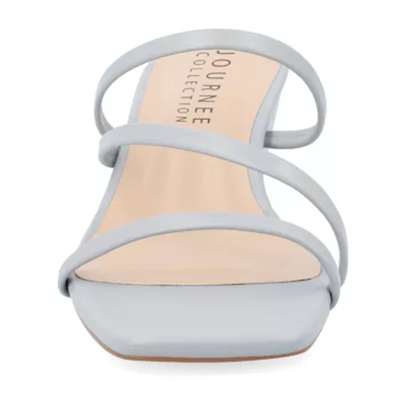 Journee Collection Womens Takarah Wedge Sandals