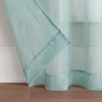 Eclipse Emina Grommet Top Sheer Single Curtain Panel