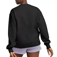 Hanes Womens Crew Neck Long Sleeve Sweatshirt
