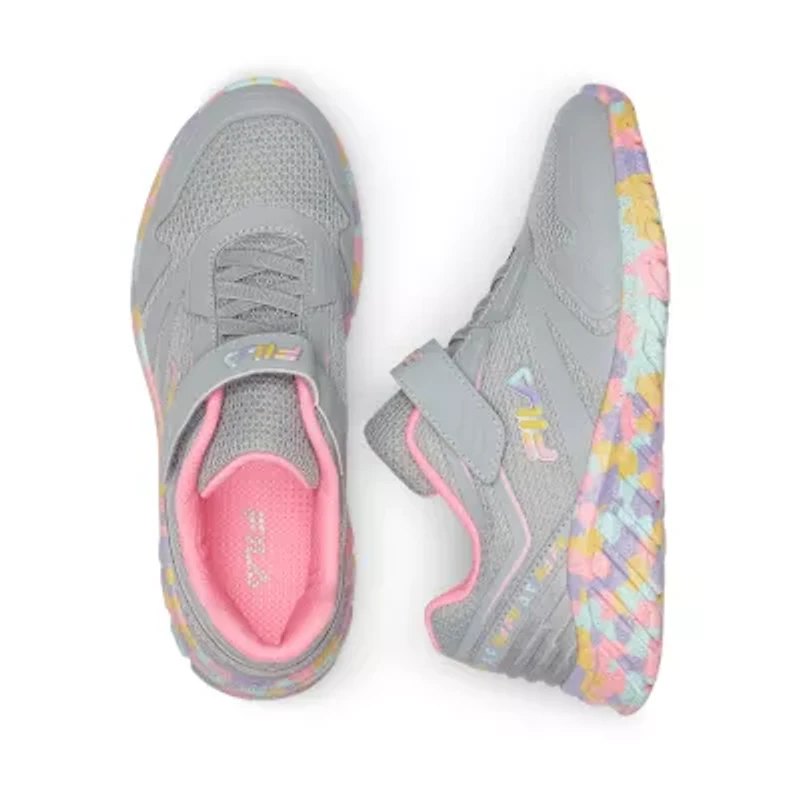 FILA Galaxia 4 Mashup Little Kid Girls Running Shoes