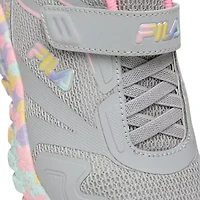 FILA Galaxia 4 Mashup Little Kid Girls Running Shoes