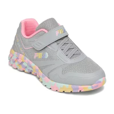 FILA Galaxia 4 Mashup Little Kid Girls Running Shoes