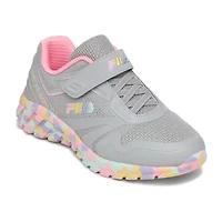 FILA Galaxia 4 Mashup Little Kid Girls Running Shoes