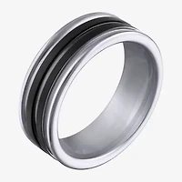 Mens 8MM Tungsten Wedding Band