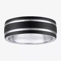 Mens 8MM Tungsten Wedding Band