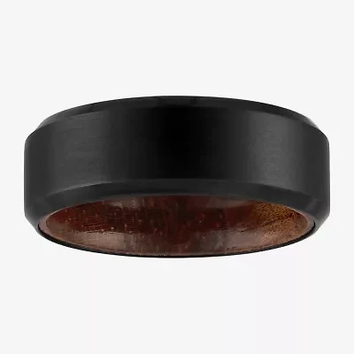 Mens 8MM Tungsten Wedding Band