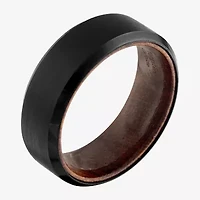 Mens 8MM Tungsten Wedding Band