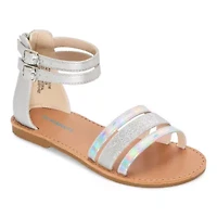 Thereabouts Little & Big Kid Girls Addison Ankle Strap Gladiator Sandals